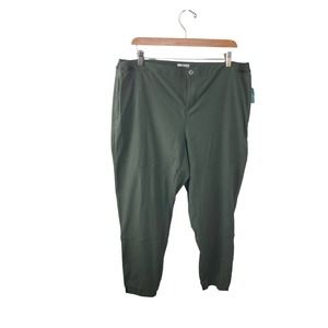 L.L. Bean NEW Olive Loden Green Stretch Tek Travel Hiking Pant Size XL